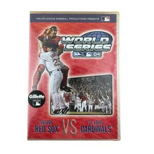 MLB DVD World Series 2004 Boston Red Sox VS. St. Louis Cardinals New Sealed